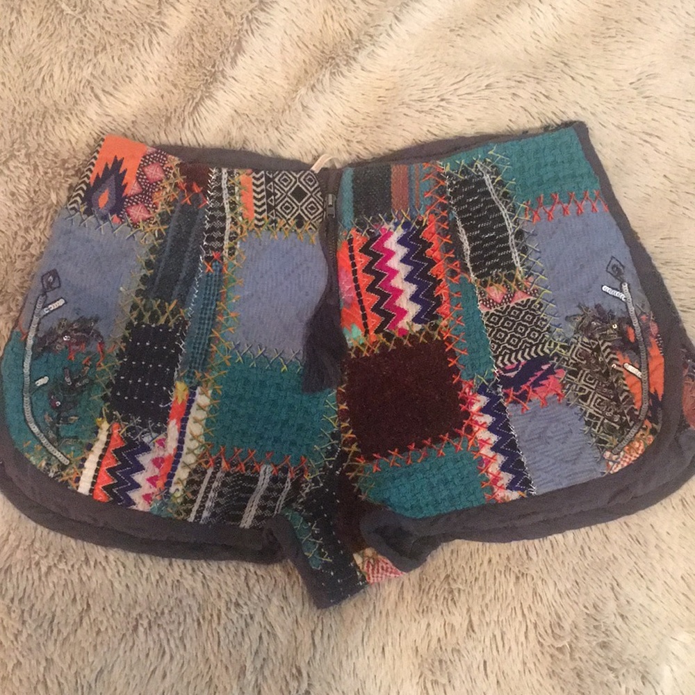Free People Patterned Short